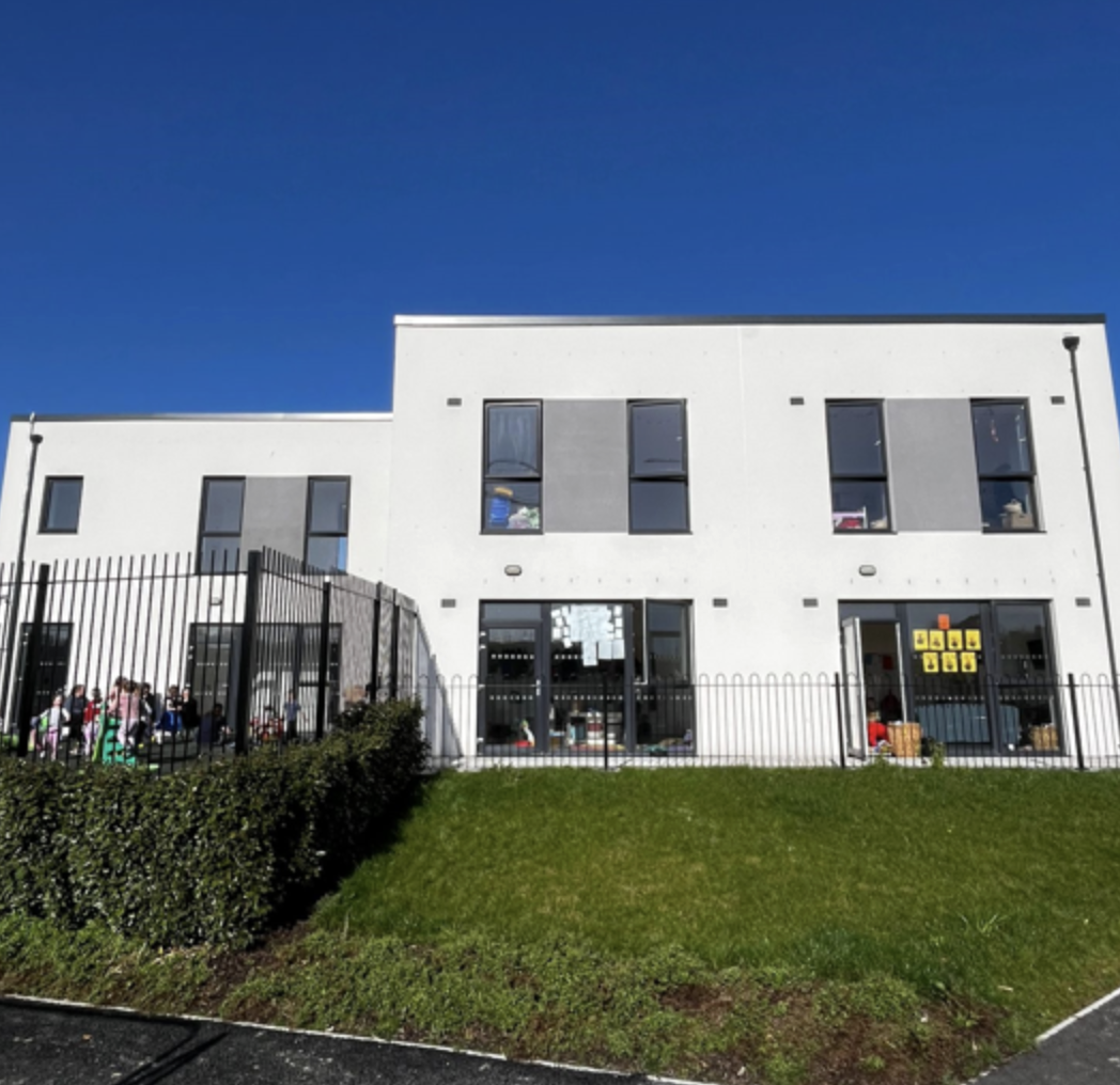 Happy children in nursery